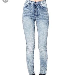 Cheap Monday Acid Wash Jeans